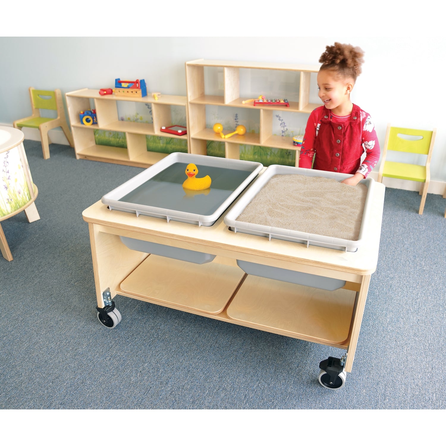 Whitney Brothers Plus Two Tub Sand & Water Table
