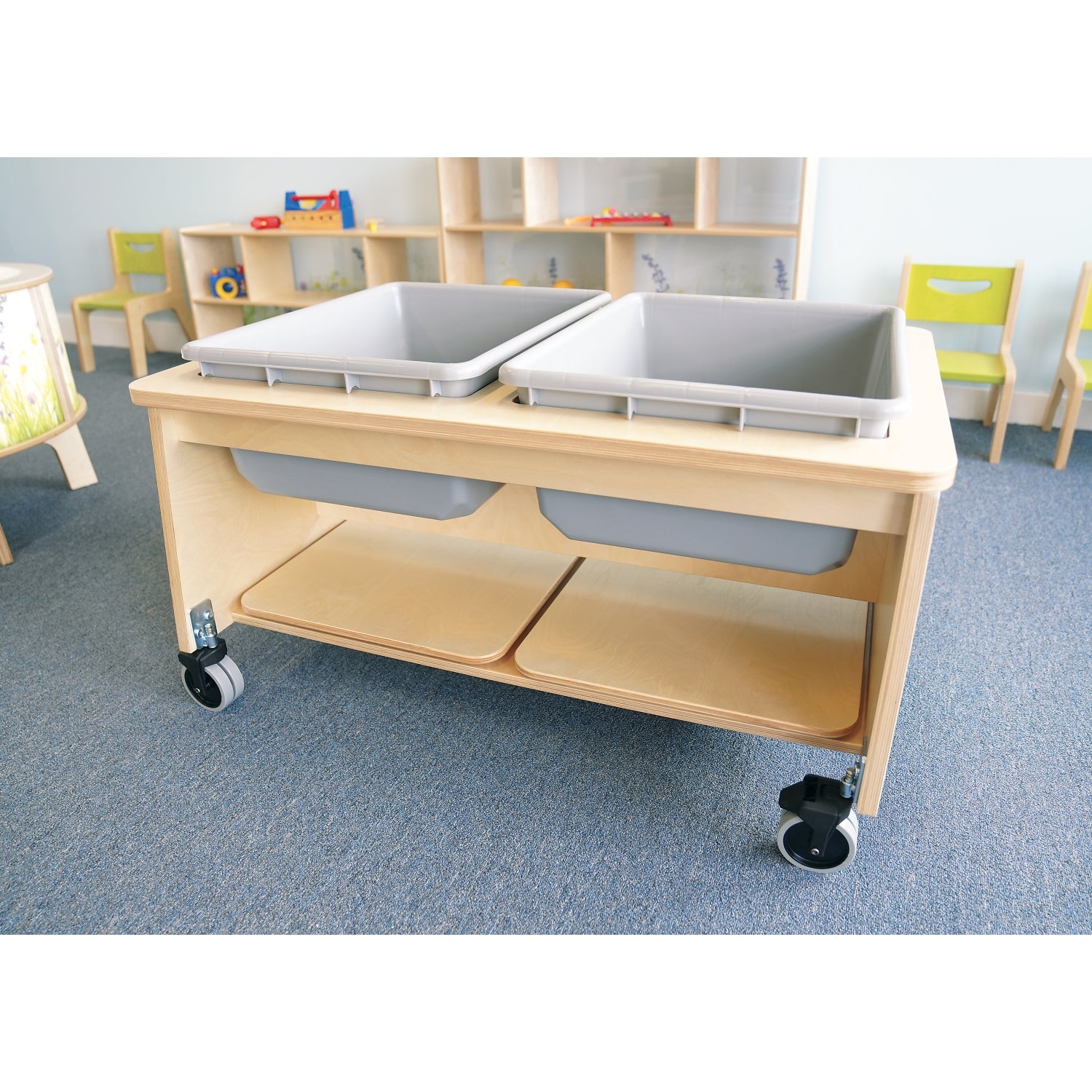 Whitney Brothers Plus Two Tub Sand & Water Table