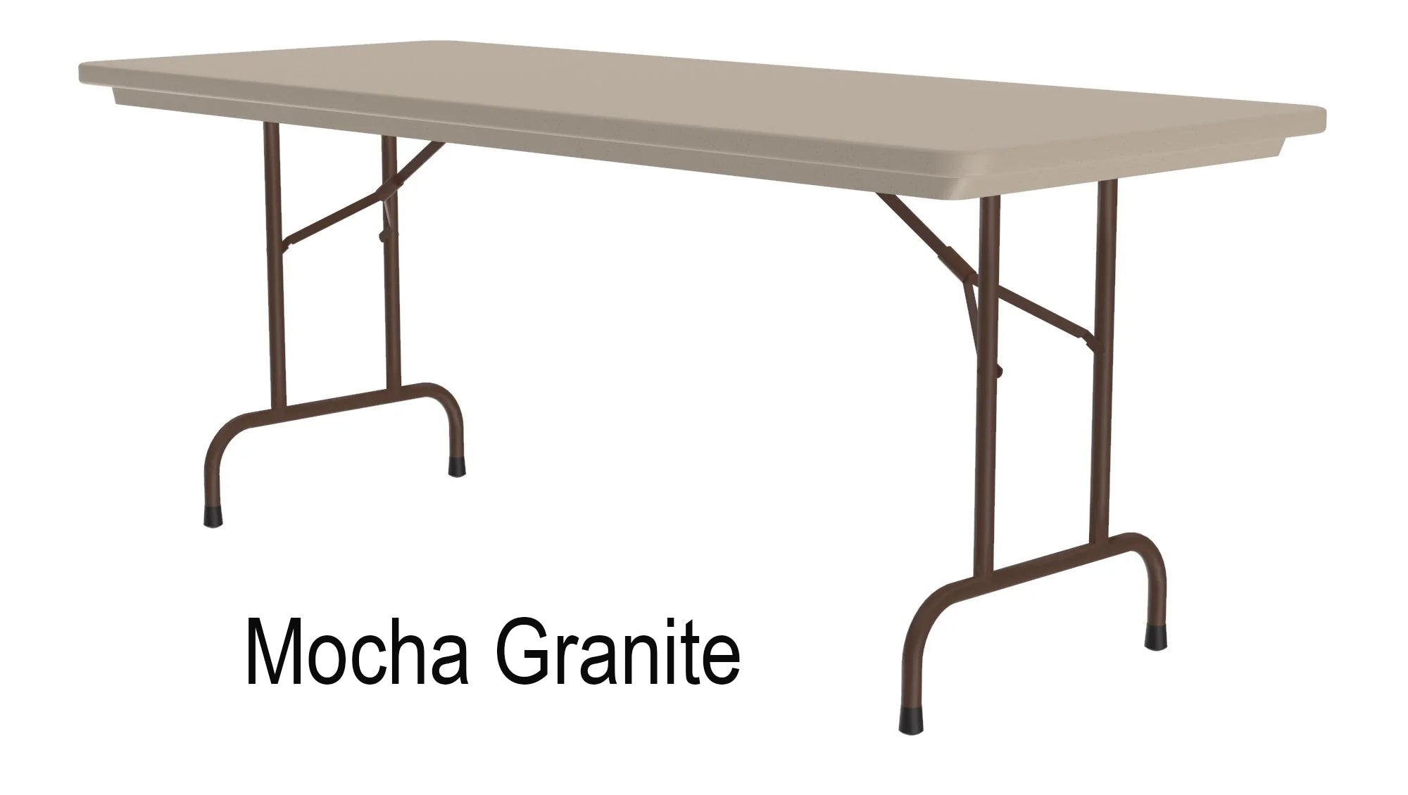 Correl 24x48 Heavy Duty Commercial Plastic Tamper Resistant Folding Tables