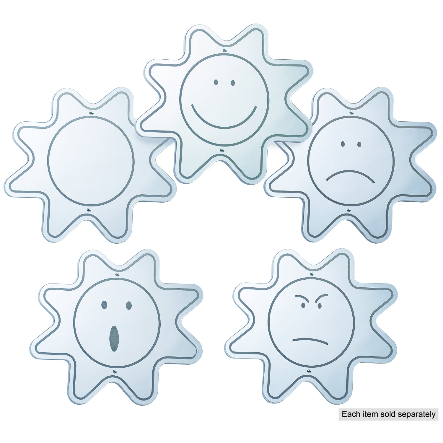 Whitney Brothers Sad Face Mirror