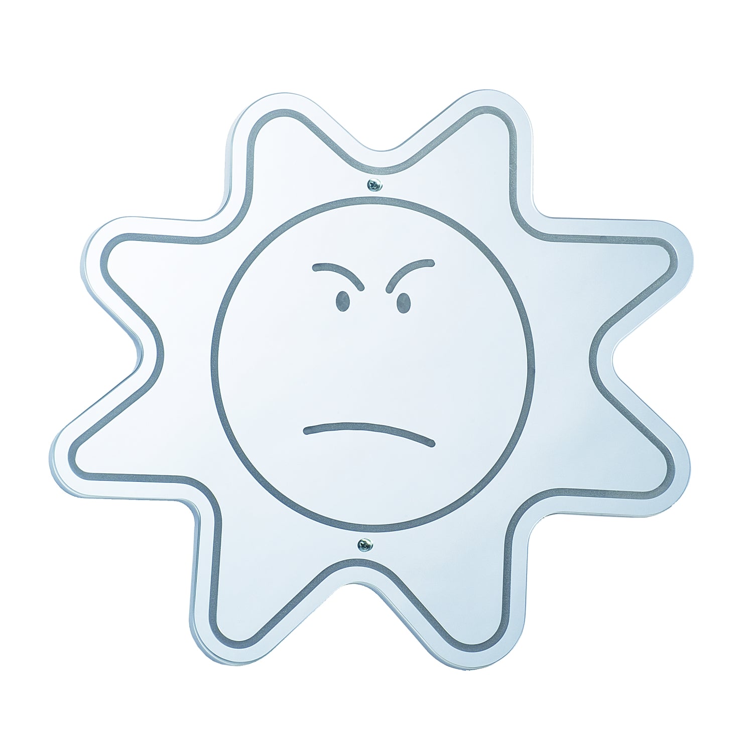 Whitney Brothers Angry Face Mirror