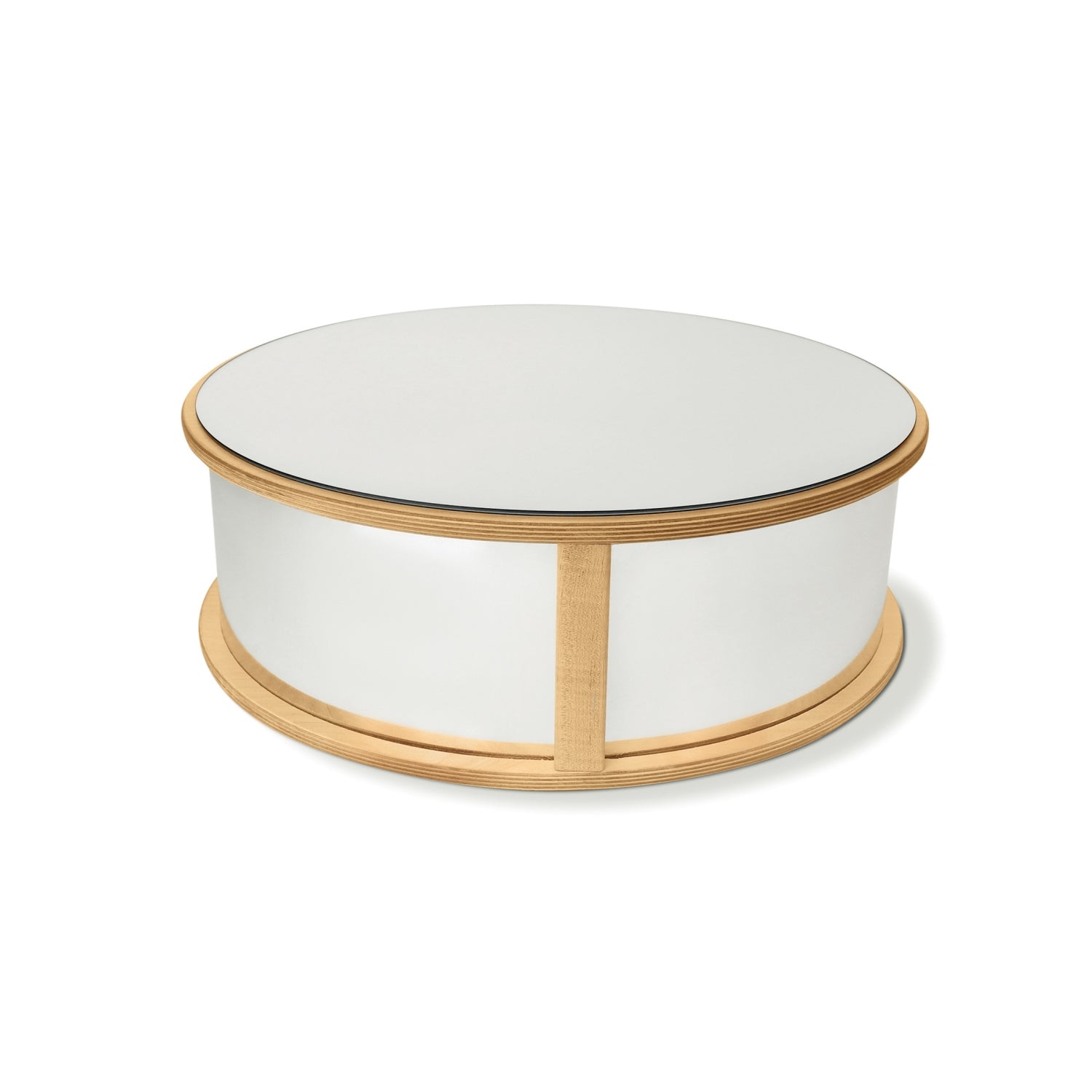 Whitney Brothers Round Infant Floor Mirror