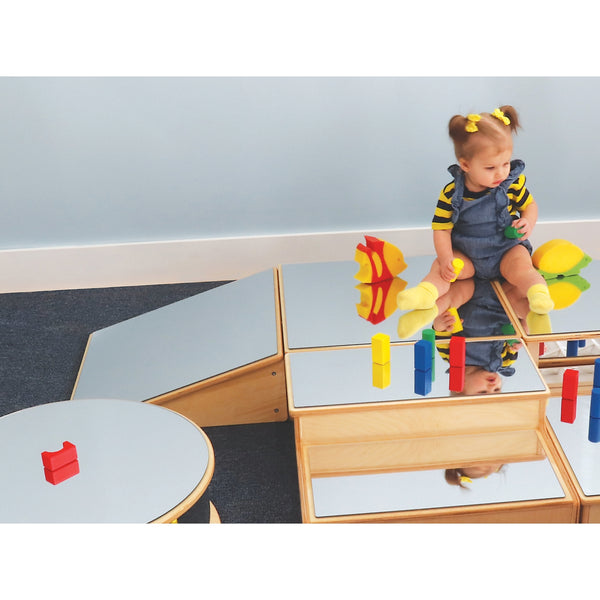 Whitney Brothers Ramp Infant Floor Mirror