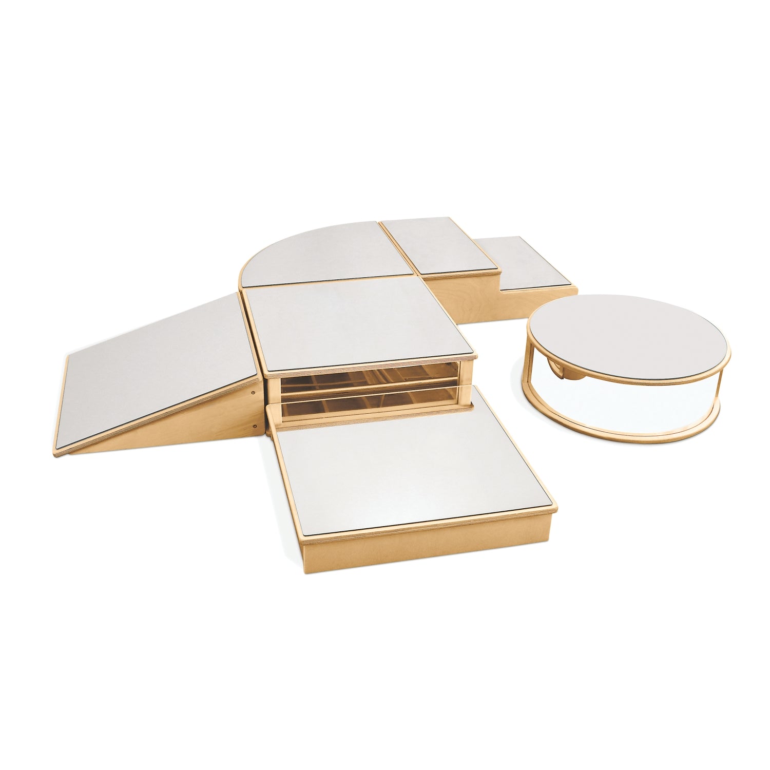 Whitney Brothers Infant Floor Mirror Set