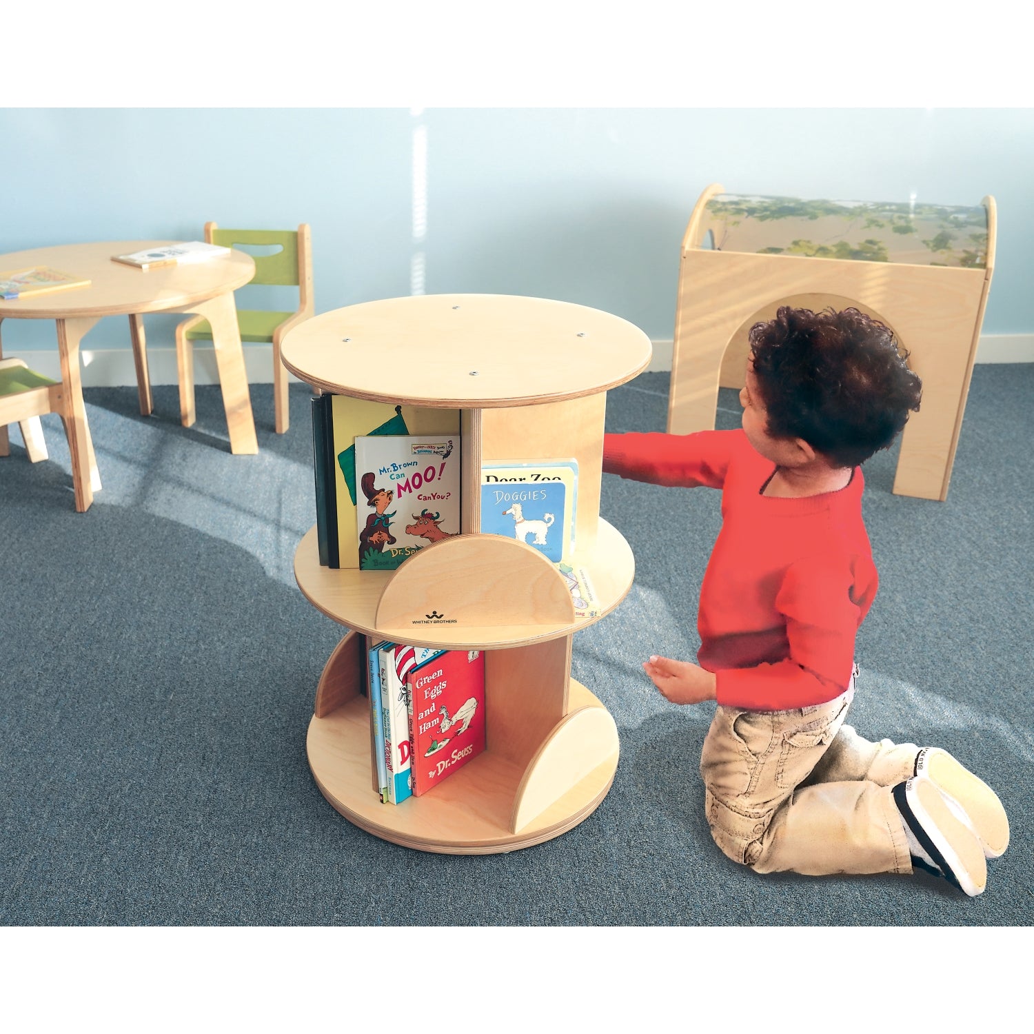 Whitney Brothers Two Level Book Carousel
