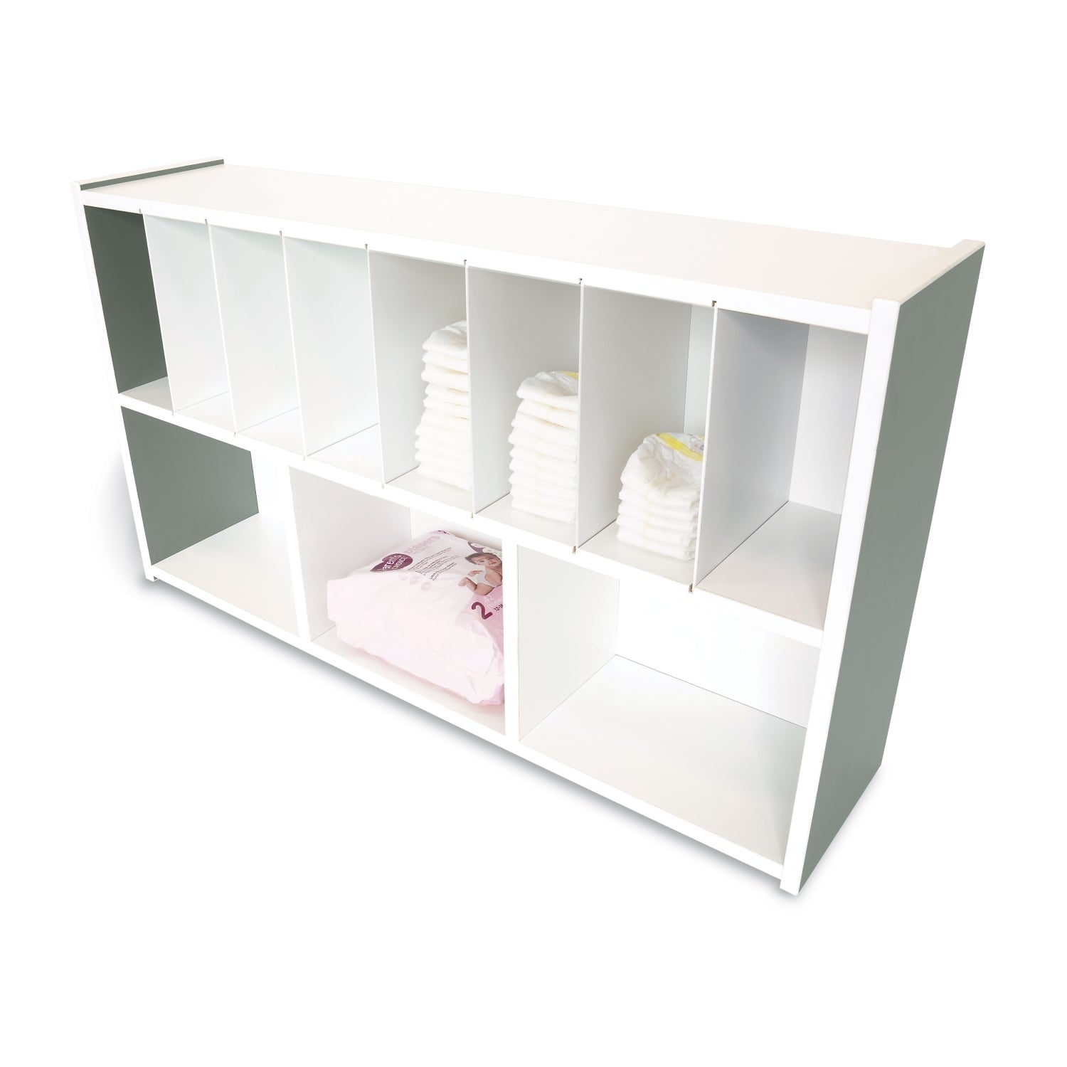 Whitney Brothers Harmony Wall Mount Diaper Supply Cabinet