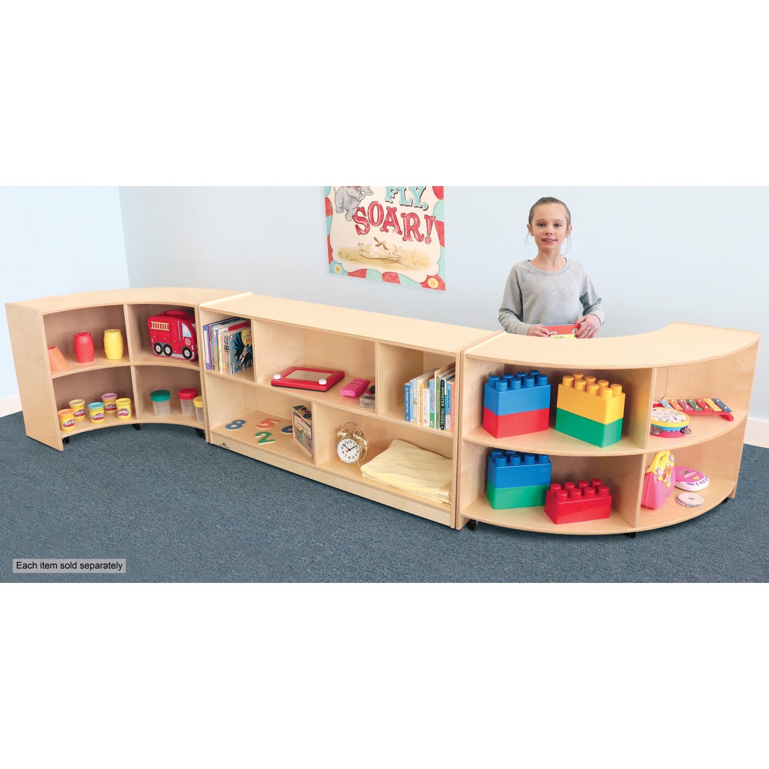 Whitney Brothers EZ Step Up Toddler Changing Cabinet