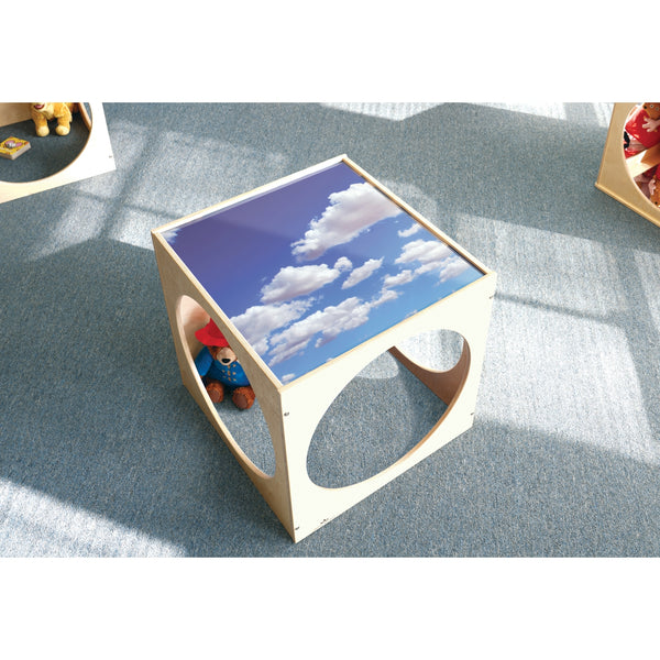 Whitney Brothers Toddler Acrylic Sky Top Play House Cube