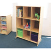 Whitney Brothers Nine Cubby Storage And Teaching Center