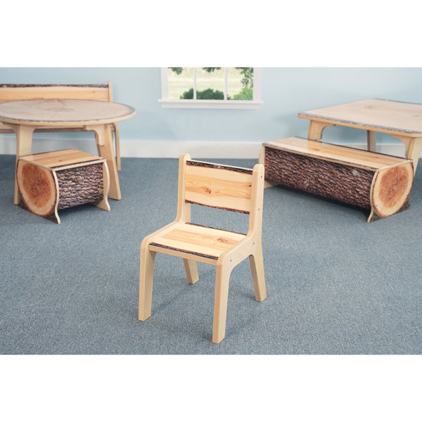 Whitney Brothers Nature View Live Edge Chair 12H