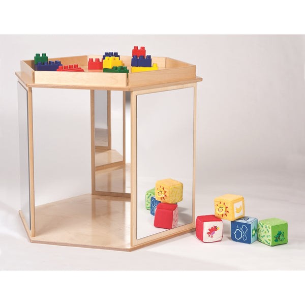 Whitney Brothers Hexagon Mirror Discovery Center