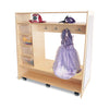 Whitney Brothers Mobile Dress-Up Center With Trays And Mirror
