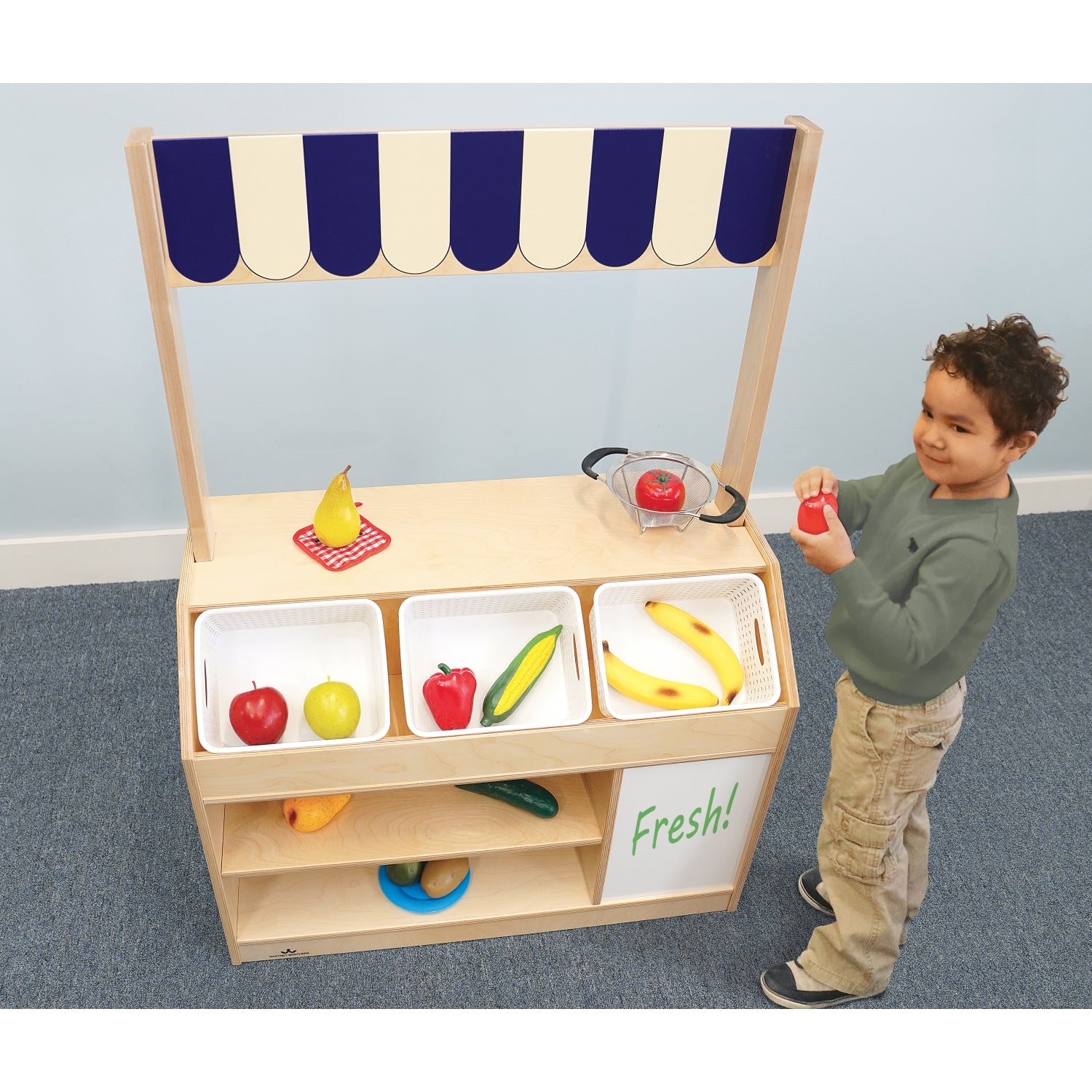 Whitney Brothers Preschool Market Stand