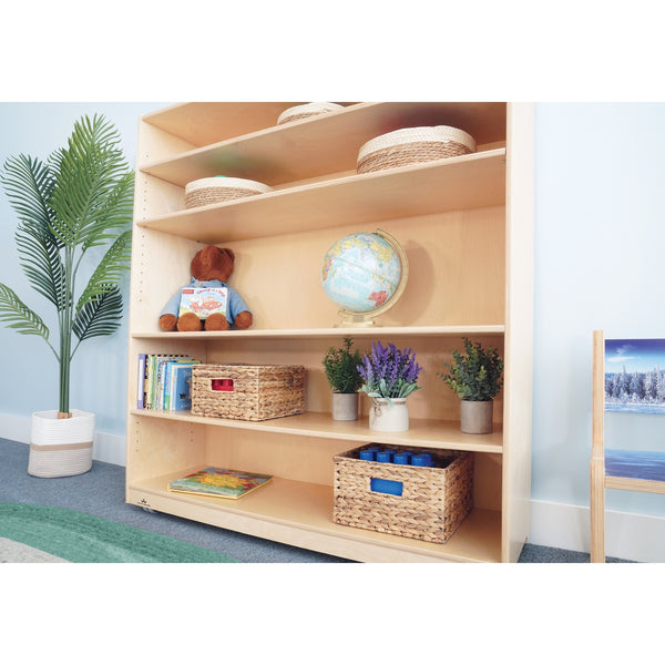 Whitney Brothers Mobile Shelf Cabinet 54H