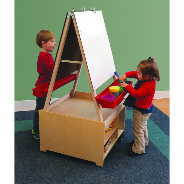 Whitney Brothers Mobile Art Center - Two Station Set