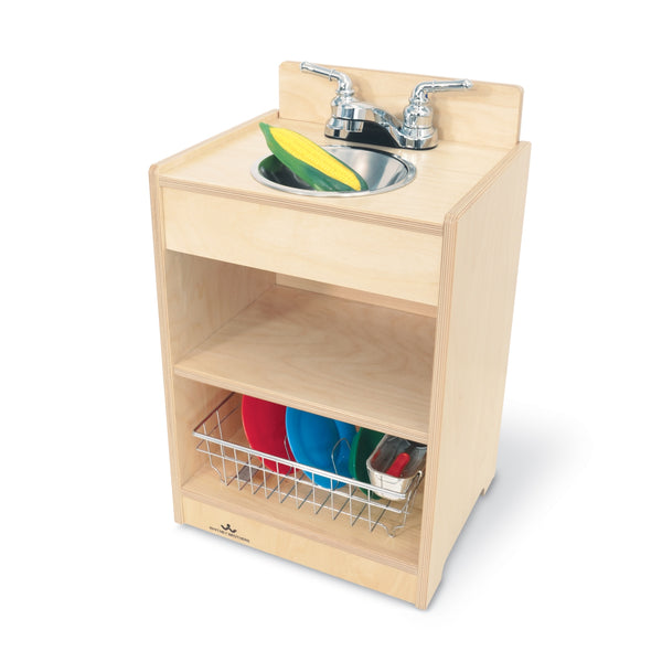 Whitney Brothers Play Toddler Sink - Natural