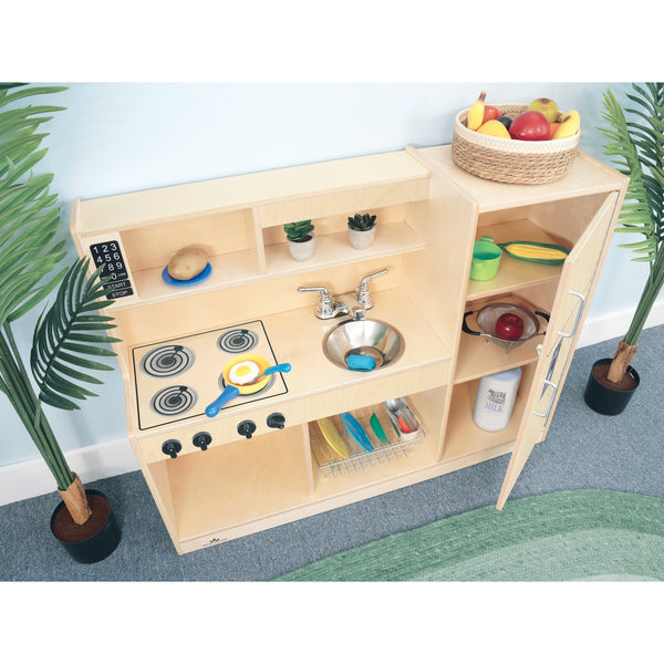 Whitney Brothers Toddler Kitchen Combo-Natural