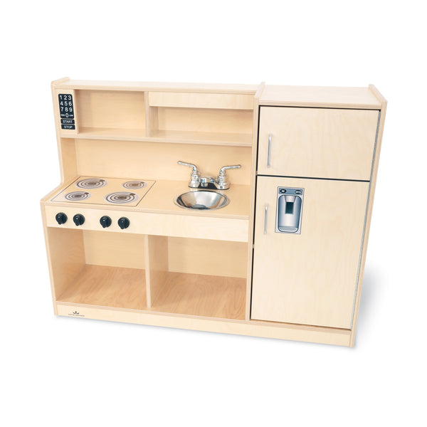 Whitney Brothers Toddler Kitchen Combo-Natural