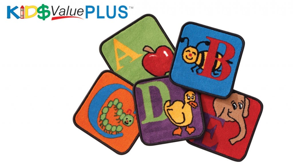 Carpets for Kids #6726 Sequential Seating Literacy Squares