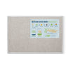 Mooreco Vinyl Tackboard Aluminum Trim 4'h X 6'w - Installation Available