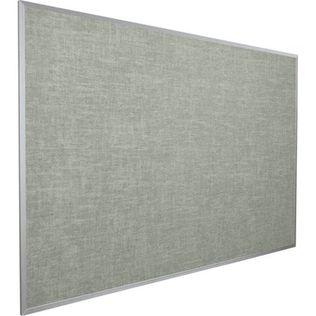 Mooreco Vinyl Tackboard Aluminum Trim 4'h X 6'w - Installation Available