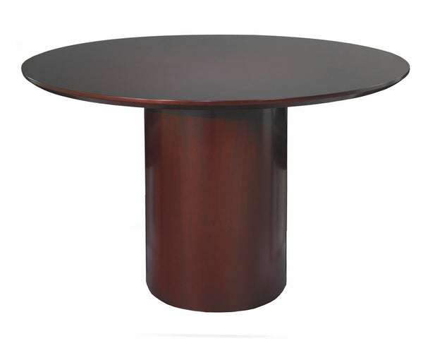 Custom 42" Round Conference Table with Drum Base