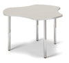 Jonticraft Berries® Collaborative Hub Table - 44" X 47" - Gray/Gray