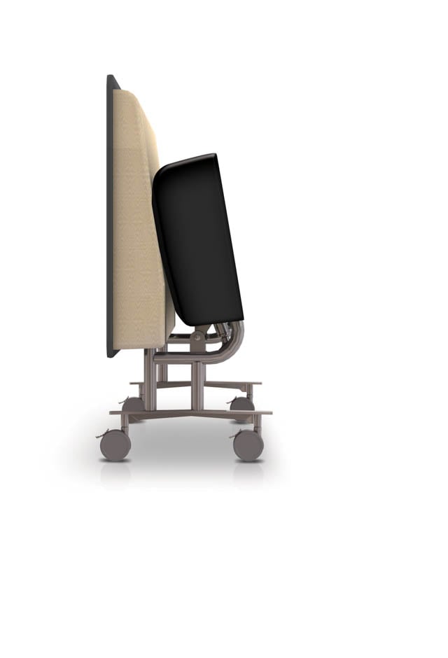 Palmer Hamilton Chariot Mobile Booths 48†Long booth for standard seating for 6 adults.