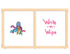 KYDZ Suite® Panel - E-height - 48" Wide - Write-n-Wipe