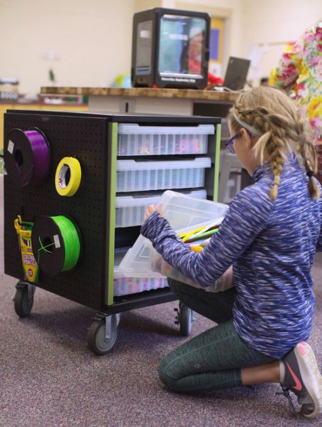 CEF Stewart Storage Cart for Robotics