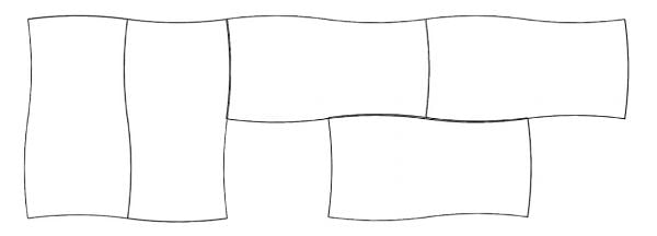 USA Capitol Flag Interlox Table