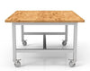 Palmer Hamilton 30x72 Inspiration Table with Casters 30"high