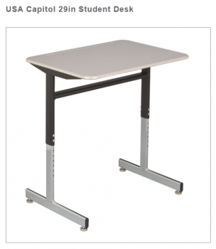 USA Capitol 300 Student Desk