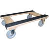 Whitney Brothers Four Wheel Dolly with 5" Polyurethane Non-Marring Wheels, 1,000lb capacity
