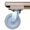 Whitney Brothers Four Wheel Dolly with 5" Polyurethane Non-Marring Wheels, 1,000lb capacity