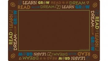 Carpets for Kids Read to Dream Border Rug - NatureClassroom