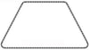 USA Capitol 30" x 30" x 30" x 60" Trapezoid Activity Tables
