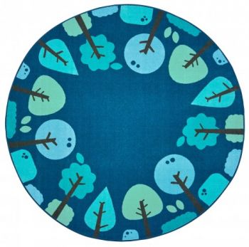 Carpets for Kids KIDSoft™ Tranquil Trees - Blue