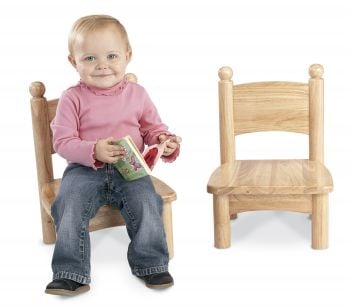 Jonti-CraftÂ® Wooden Chair Pairs - 7" Seat Height
