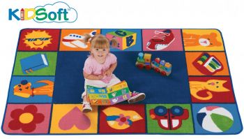 Carpets for Kids KIDSoft™ Toddler Blocks 4' x 6'