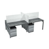 OFD 4-Plex Bench it Workstation 48" x 24"