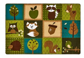 Carpets for Kids KIDSoft™ Nature's Friends Toddler Rug