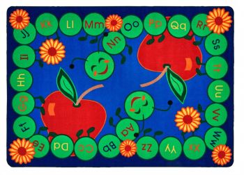 Carpets for Kids ABC Caterpillar Rug 8'4" x 11'8" Rectangle
