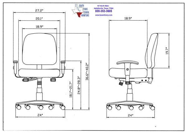 Eurotech Seating 4x4 Task Chair