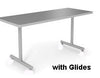 Interior Concepts, Motion Table, Arch or T-Leg, Glides, 36d x54w x29h