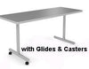 Interior Concepts, Motion Table, Arch or T-Leg, Glides, 36d x84w x29h