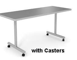 Interior Concepts, Motion Table, Arch or T-Leg, Glides, 36d x54w x29h