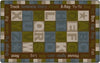 FLAGSHIP ABC WORDS ( TRANQUILITY) 10'9" x 13'2"