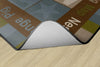 FLAGSHIP ABC WORDS ( TRANQUILITY) 10'9" x 13'2"
