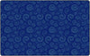 FLAGSHIP SWIRL TONE ON TONE BLUE 6X8'4